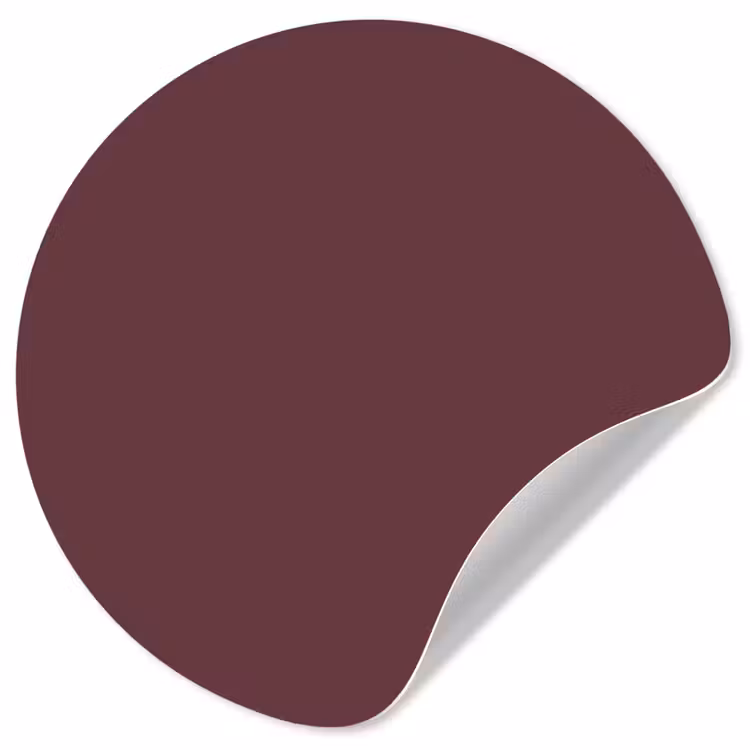 Dusty - Rose - Roze Wandcirkel behangsticker klein 186 -3d