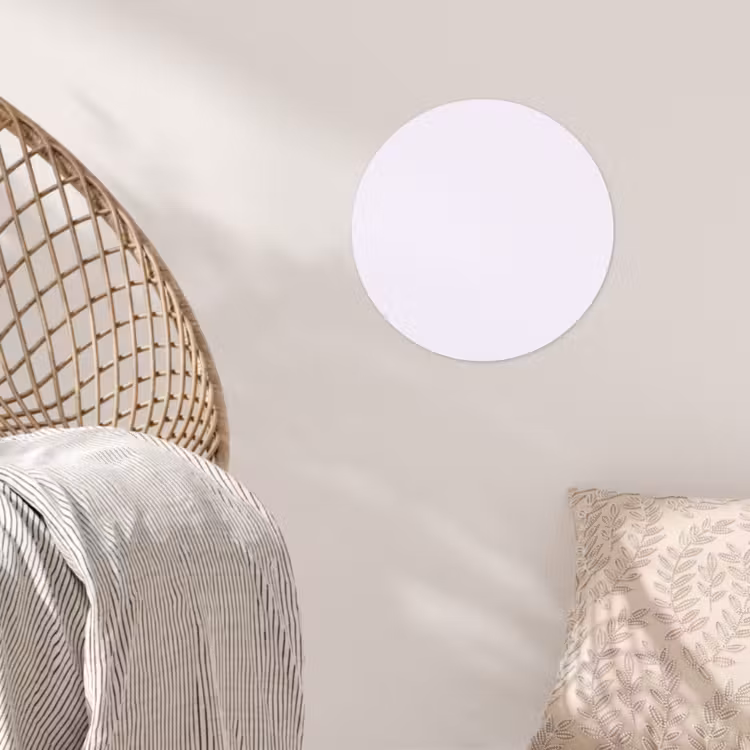 Lilac - Luxe - Paars Wandcirkel behangsticker klein 186 -sfeer4