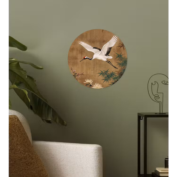 Oosters - Elegant - Kleurrijk Wandcirkel behangsticker klein -sfeer2