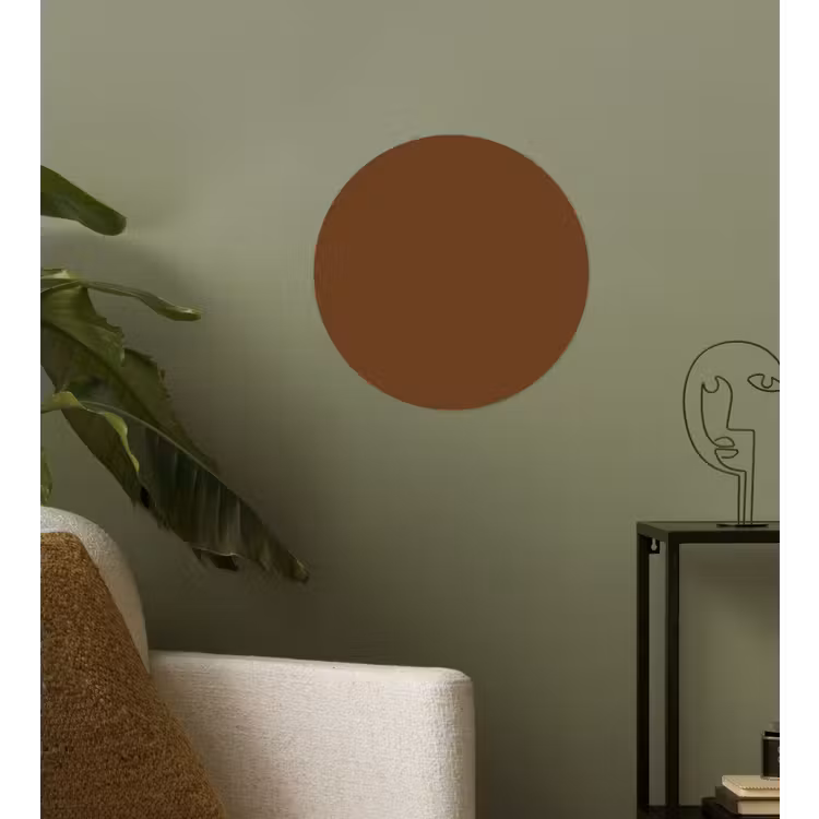 Rich - Espresso - Bruin Wandcirkel behangsticker klein 186 -sfeer2