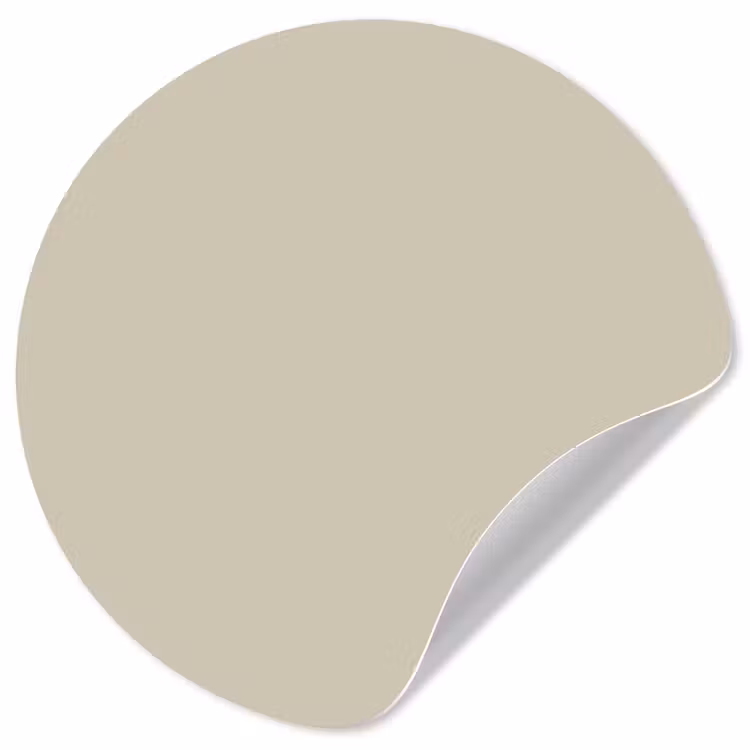 Urban - Pebble - Grijs Wandcirkel behangsticker klein 186 -3d
