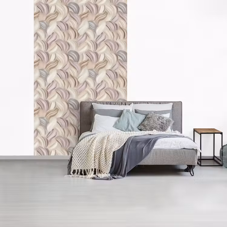 Abstract - Golvend - Pastel fotobehang vinyl groot 66 -slaapkamer