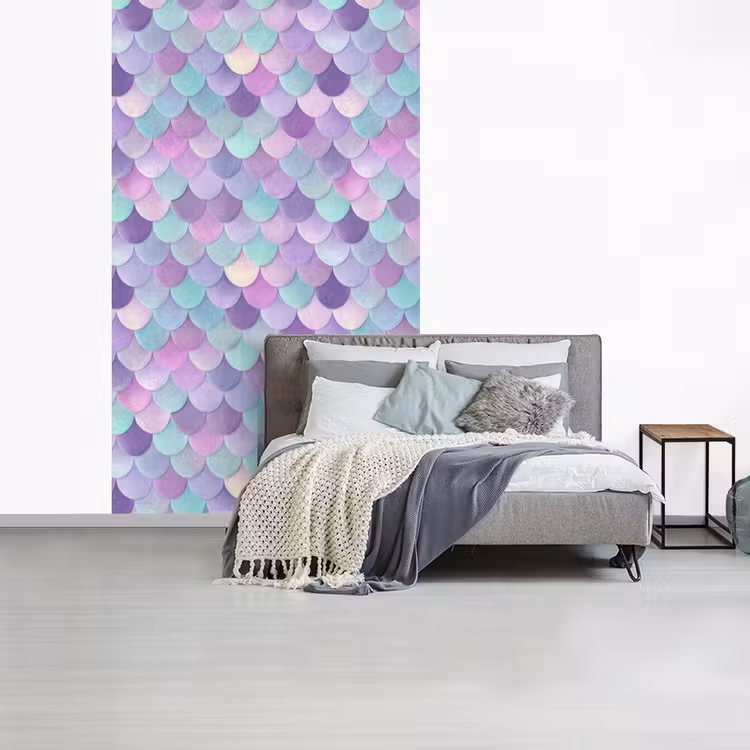 Dromerig - Zeemeermin - Pastel fotobehang vinyl groot 66 -slaapkamer