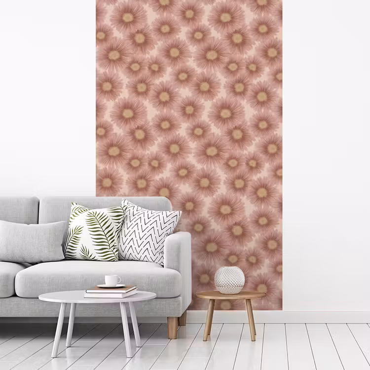 Gerbera - Bloemen - Roze fotobehang vinyl groot 66 -woonkamer