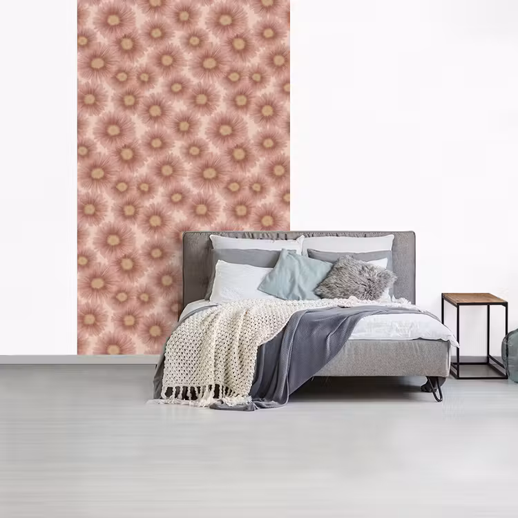 Gerbera - Bloemen - Roze fotobehang vinyl groot 66 -slaapkamer