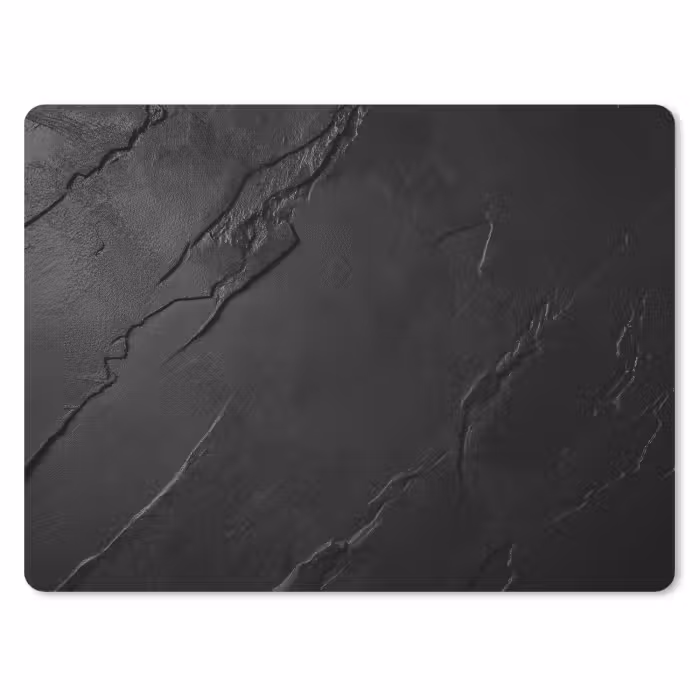 Mouse Pad - Black - Stone - Concrete