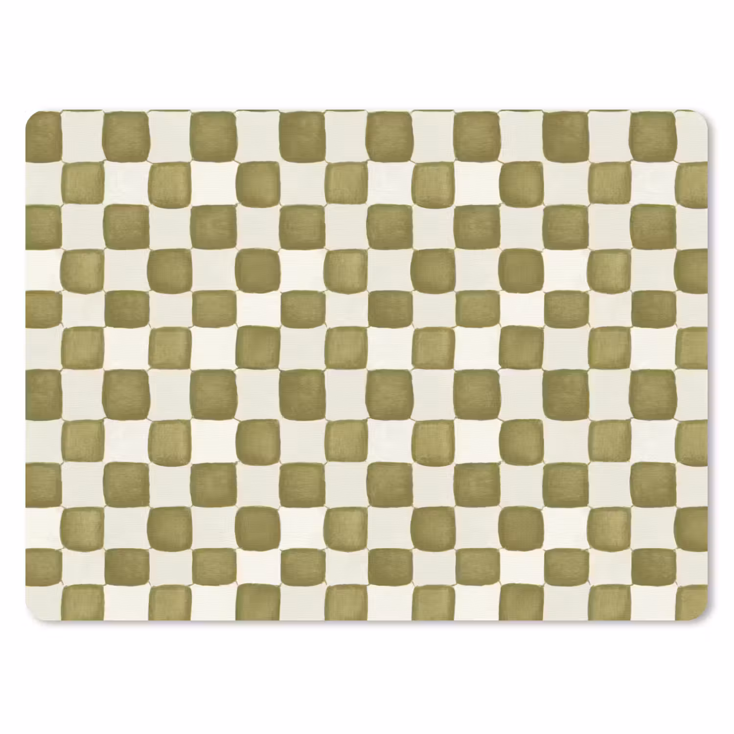 Mouse Pad - Chess - Pattern - Green