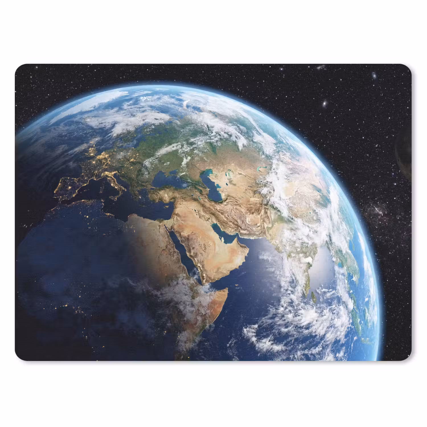 Mouse Pad - Earth - Space - Blue - Green