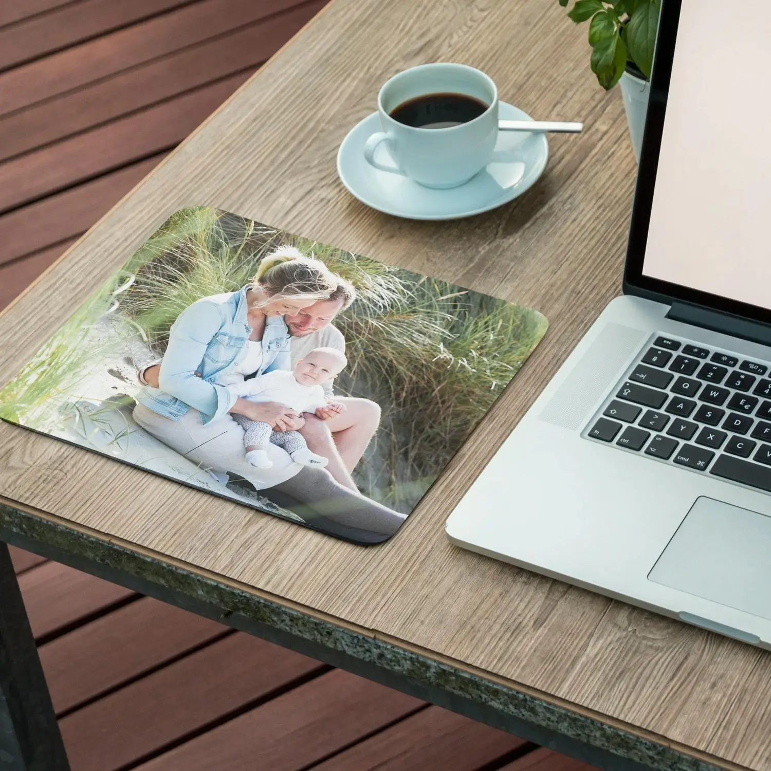 Mouse pad featuring your own photo