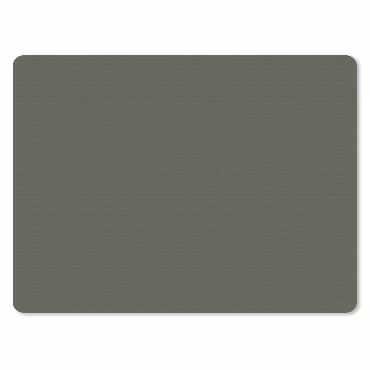 Mouse Pad - Green - Solid color - Olive green