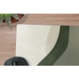 Japandi - Groen - Abstract - Modern muismat rubber klein -closeup