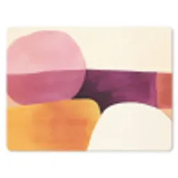 Vormen - Abstract - Kleurrijk muismat rubber klein -3d