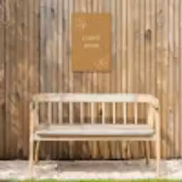 Carpe Diem met Vlinder Tuinposter op houten frame 2 cm dik klein -sfeer4