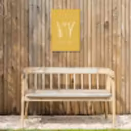 Carpe Diem met Bloemen Tuinposter op houten frame 2 cm dik klein -sfeer4