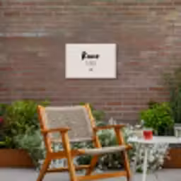 Knus plekje - Quotes - Tekst - Thuis Tuinposter op houten frame 2 cm dik klein -sfeer3