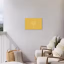 Geniet van elke dag Tuinposter op houten frame 2 cm dik klein -sfeer1