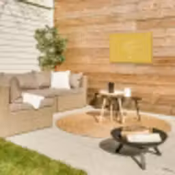 Geniet van elke dag Tuinposter op houten frame 2 cm dik klein -sfeer2