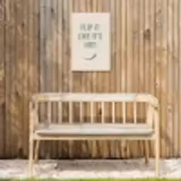 Groen - Quote - Zomer - Chilipeper Tuinposter op houten frame 2 cm dik klein -sfeer4