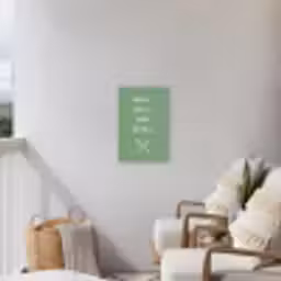 Grill - Groen - Zomer - Quote Tuinposter op houten frame 2 cm dik klein -sfeer1