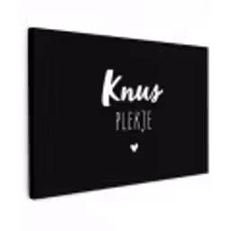 Thuis - Quotes - Knus plekje - Tekst Tuinposter op houten frame 2 cm dik klein -3d