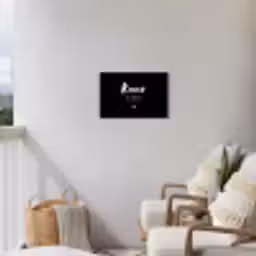 Thuis - Quotes - Knus plekje - Tekst Tuinposter op houten frame 2 cm dik klein -sfeer1