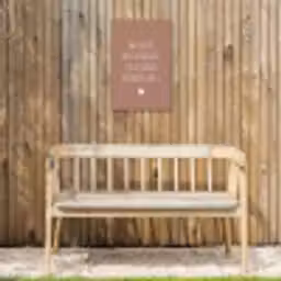 Wat ben je mooi vandaag - Quotes - Spreuken Tuinposter op houten frame 2 cm dik klein -sfeer4