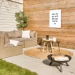 Van jou wil ik er nog wel eentje - Quotes - Spreuken Tuinposter op houten frame 2 cm dik klein -sfeer2