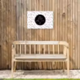 Mijn favoriete plekje is in de zon - Tekst - Zon - Zomer - Quotes Tuinposter op houten frame 2 cm dik klein -sfeer4