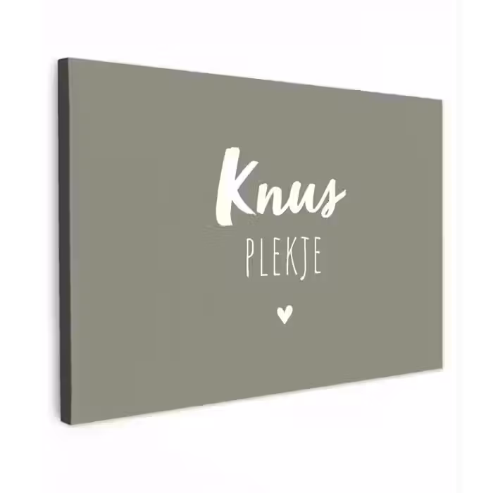Spreuken - Knus plekje - Tekst - Zomer Tuinposter op houten frame 2 cm dik klein -3d