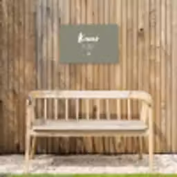 Spreuken - Knus plekje - Tekst - Zomer Tuinposter op houten frame 2 cm dik klein -sfeer4