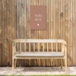 Spreuken - Hakuna matata - Quotes Tuinposter op houten frame 2 cm dik klein -sfeer4