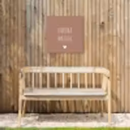 Spreuken - Hakuna matata - Quotes Tuinposter op houten frame 2 cm dik klein -sfeer4