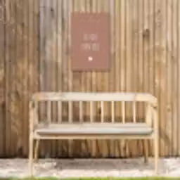 Spreuken - Ik hou van jou - Quotes Tuinposter op houten frame 2 cm dik klein -sfeer4