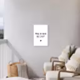 Spreuken - Mag ik dan bij jou - Quotes - Claudia de Breij Tuinposter op houten frame 2 cm dik klein -sfeer1