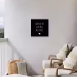 Spreuken - Quotes - Van jou wil ik er nog wel eentje Tuinposter op houten frame 2 cm dik klein -sfeer1