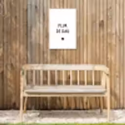 Spreuken - Pluk de dag - Quotes - Carpe diem Tuinposter op houten frame 2 cm dik klein -sfeer4