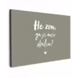 Spreuken - Zomer - Hé zon, ga je mee stralen? - Zon - Tekst Tuinposter op houten frame 2 cm dik klein -3d