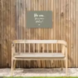 Spreuken - Zomer - Hé zon, ga je mee stralen? - Zon - Tekst Tuinposter op houten frame 2 cm dik klein -sfeer4