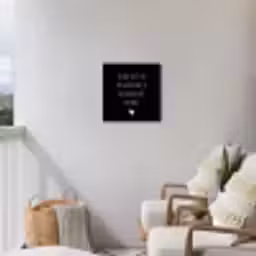 Spreuken - Wat je allemaal met me doet - Quotes Tuinposter op houten frame 2 cm dik klein -sfeer1