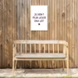 Spreuken - Jij bent mijn liever dan lief - Quotes Tuinposter op houten frame 2 cm dik klein -sfeer4