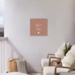 Quotes - Alles is liefde - Spreuken - Bløf Tuinposter op houten frame 2 cm dik klein -sfeer1