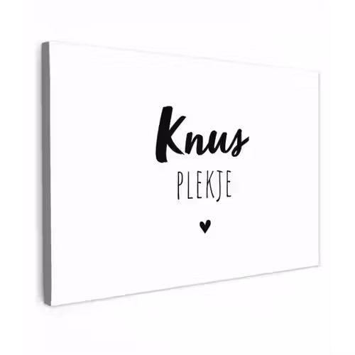 Quotes - Knus plekje - Tuin - Tekst Tuinposter op houten frame 2 cm dik klein -3d