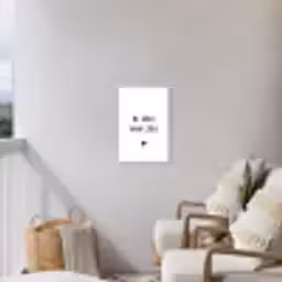 Quotes - Ik hou van jou - Spreuken Tuinposter op houten frame 2 cm dik klein -sfeer1
