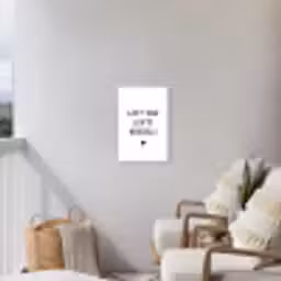 Quotes - Last van lentekriebels - Spreuken Tuinposter op houten frame 2 cm dik klein -sfeer1