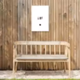 Quotes - Lief - Spreuken Tuinposter op houten frame 2 cm dik klein -sfeer4