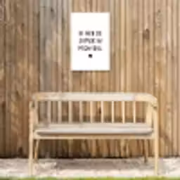 Quotes - Spreuken - André Hazes - Ik heb de zomer in mijn bol Tuinposter op houten frame 2 cm dik klein -sfeer4