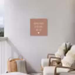 Quotes - Spreuken - Doe mij maar levenslang met jou Tuinposter op houten frame 2 cm dik klein -sfeer1