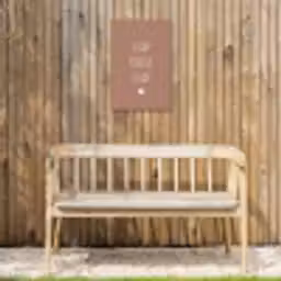 Quotes - Spreuken - Slaap kindje slaap Tuinposter op houten frame 2 cm dik klein -sfeer4