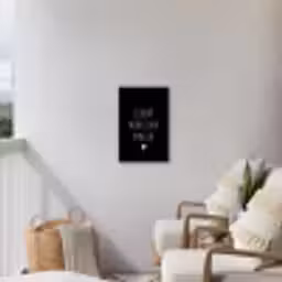 Quotes - Spreuken - Jij bent mij liever dan lief Tuinposter op houten frame 2 cm dik klein -sfeer1