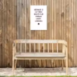 Quotes - Herinner je gisteren droom over morgen geniet vandaag - Spreuken Tuinposter op houten frame 2 cm dik klein -sfeer4